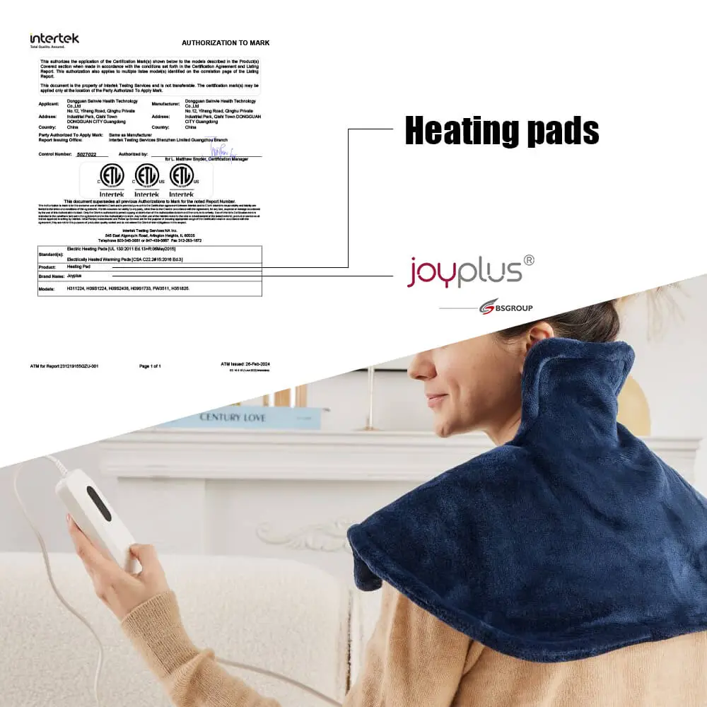 electric neck and shoulder heating pad