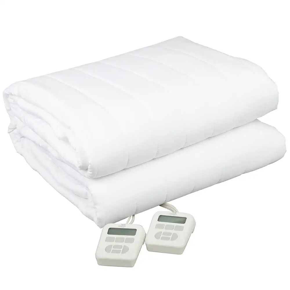 6 zone heated mattress pad queen